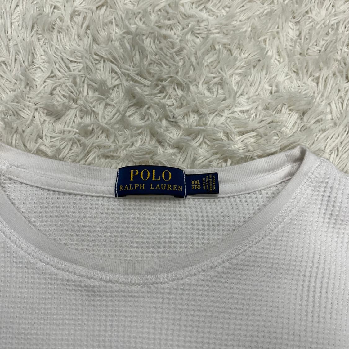 Polo White Waffle Knit 상품이미지6