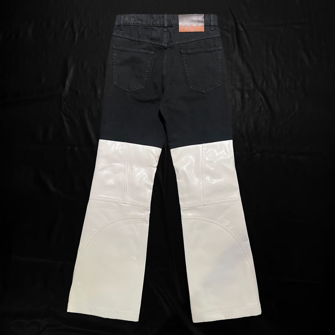 마르니 레더 팬츠 상품이미지2