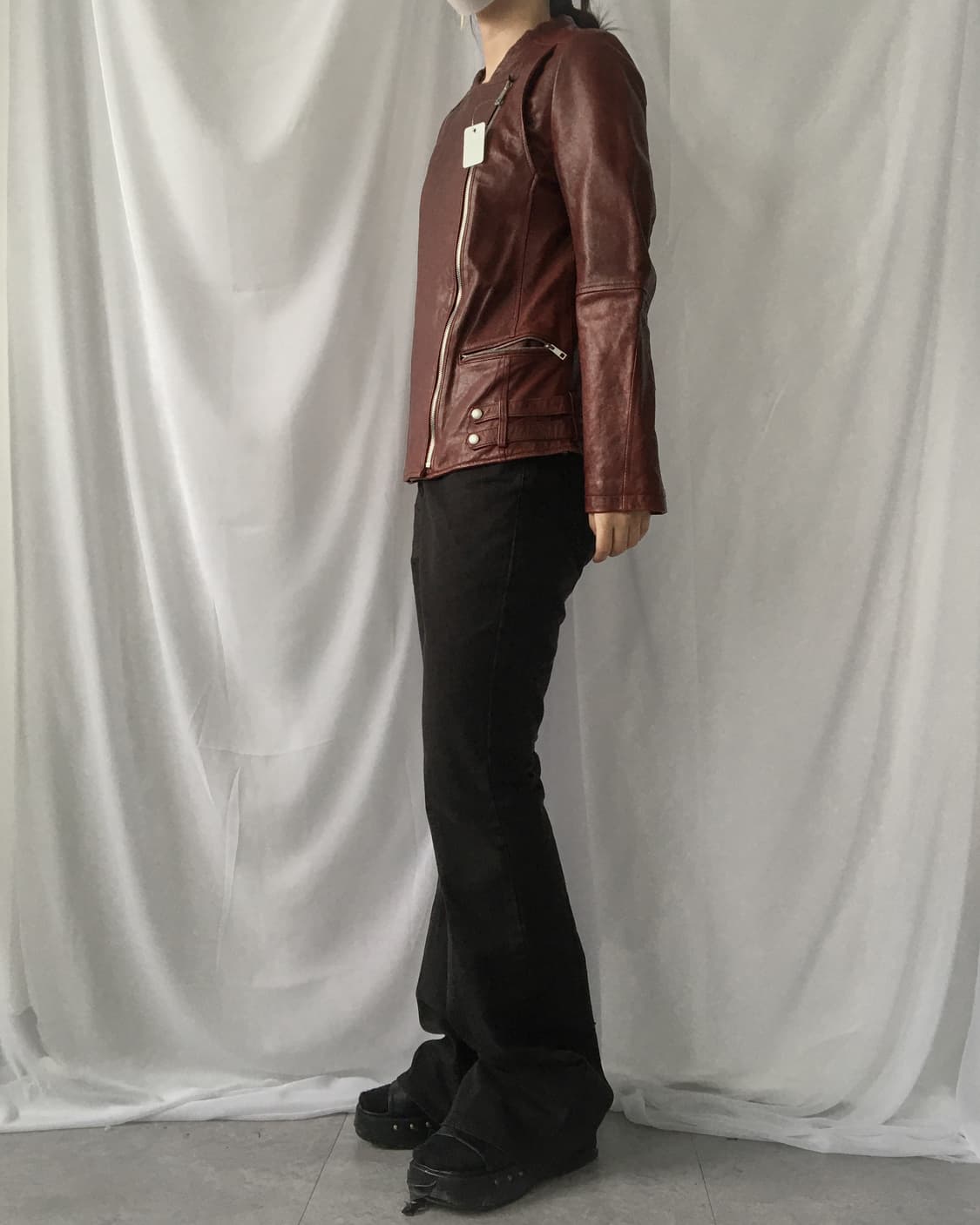 leather rider jacket 상품이미지8
