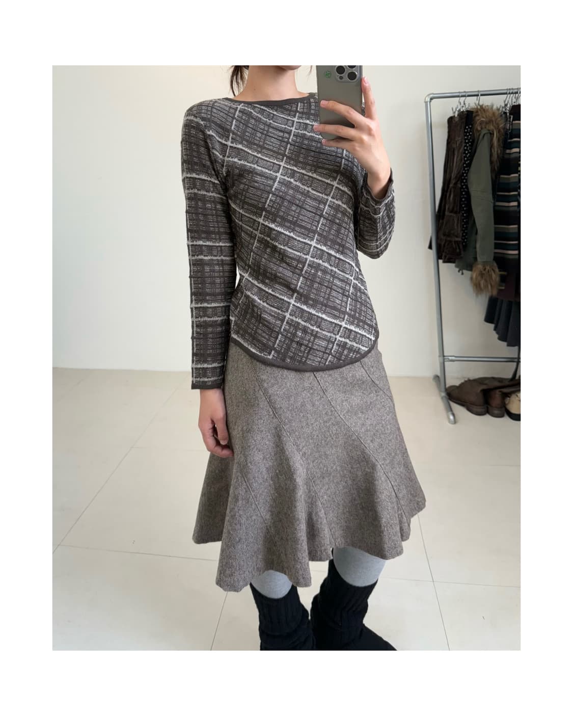 빈티지 긴팔 티셔츠 상품이미지4