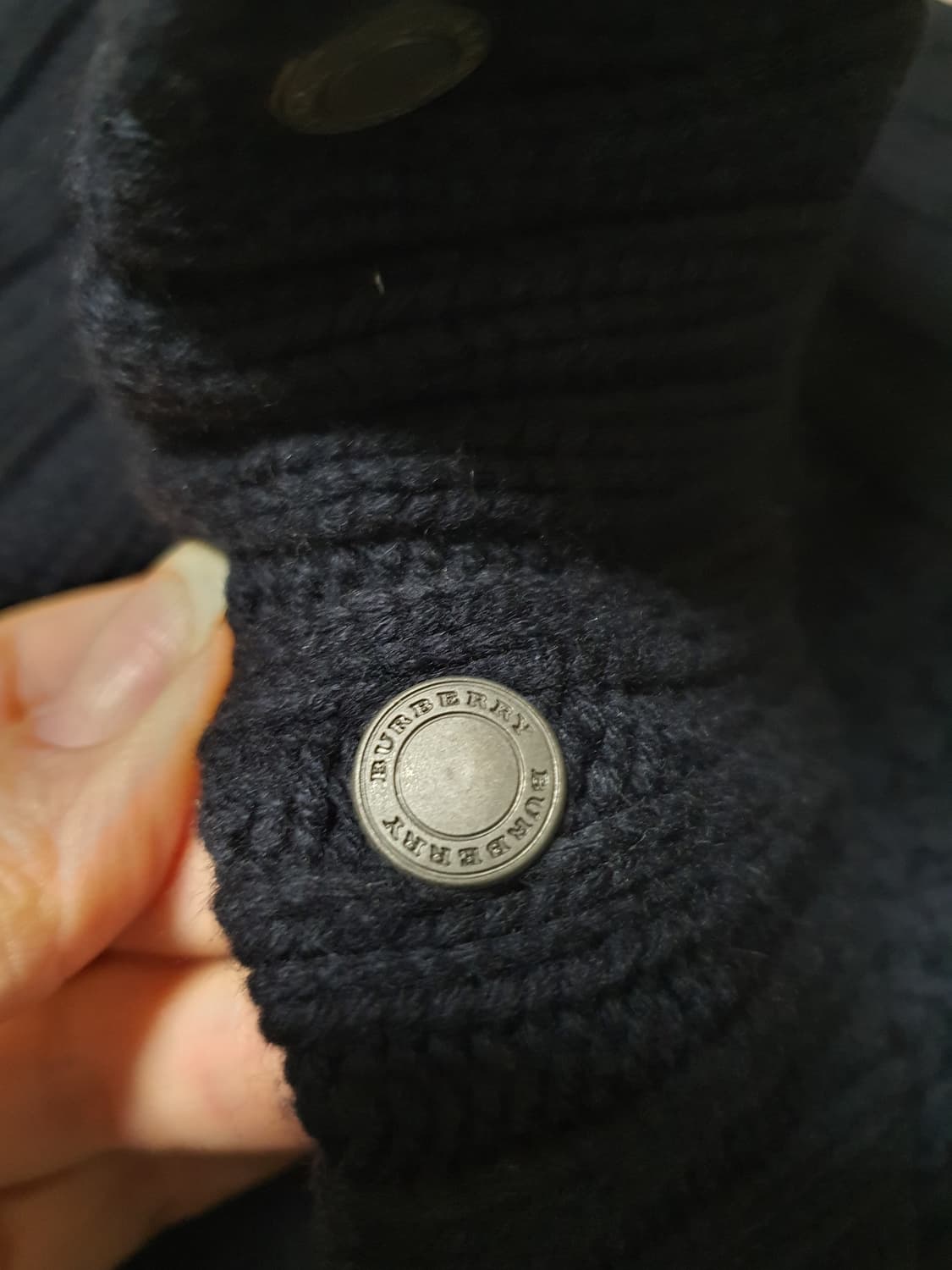 버버리 니트 더블코트 상품이미지5