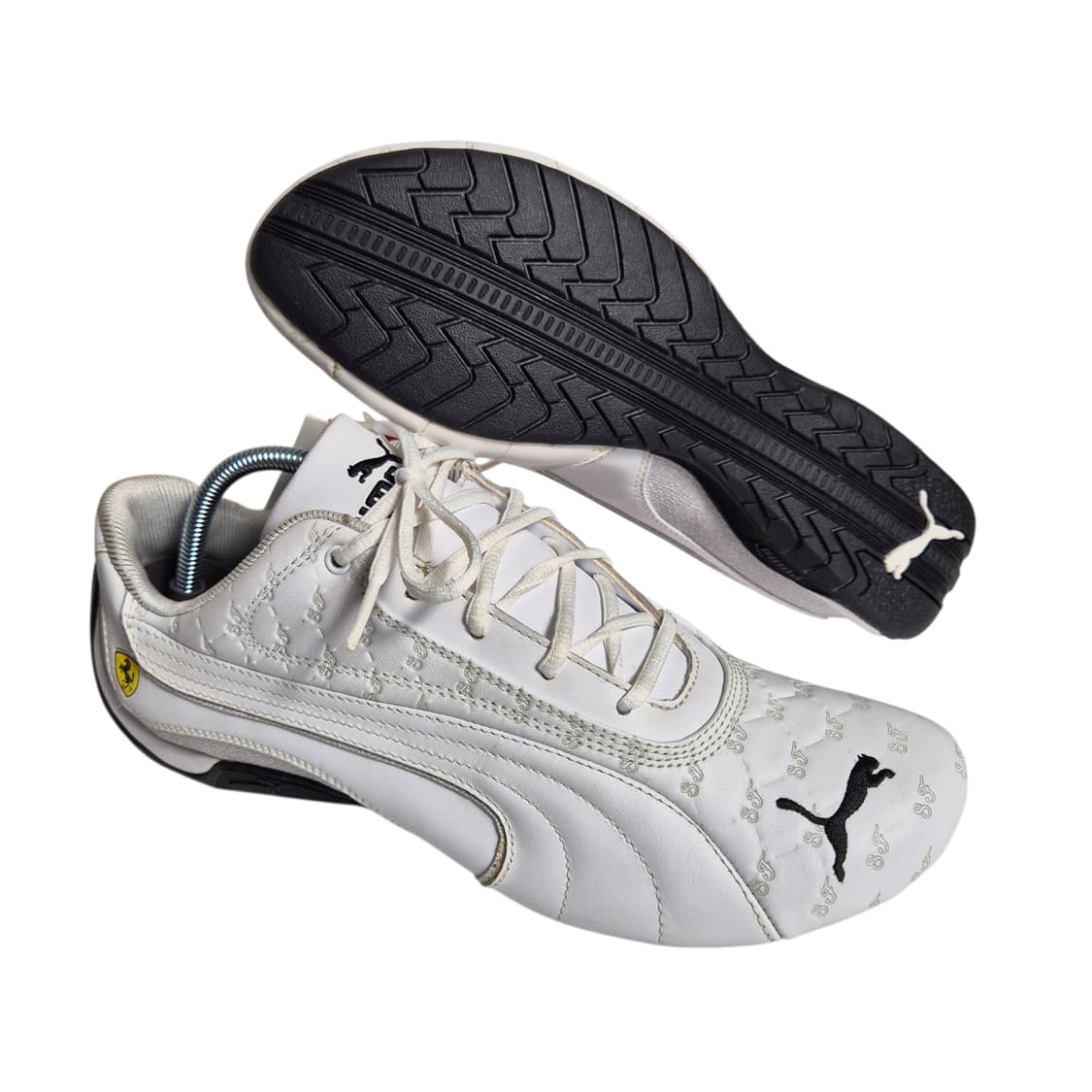 260) PUMA 푸마 x 페라리 드리프트 캣 II SF 레더 스니커즈 상품이미지2