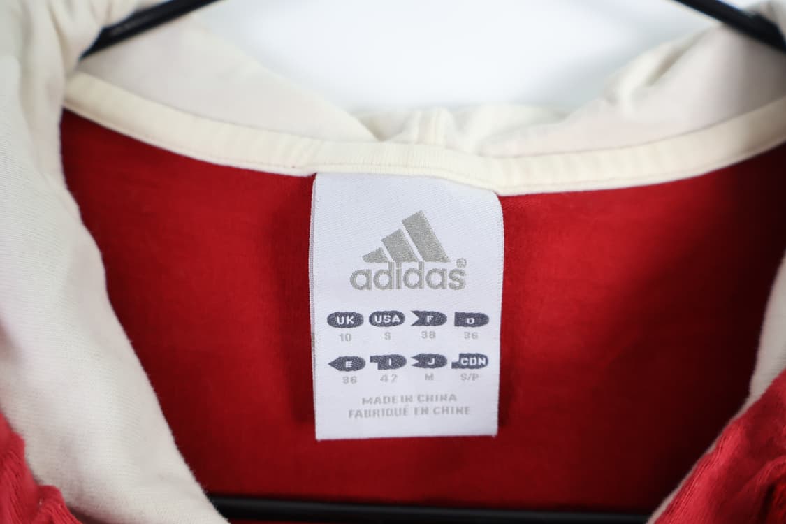 Adidas Red Zip Up Hoodies 상품이미지5