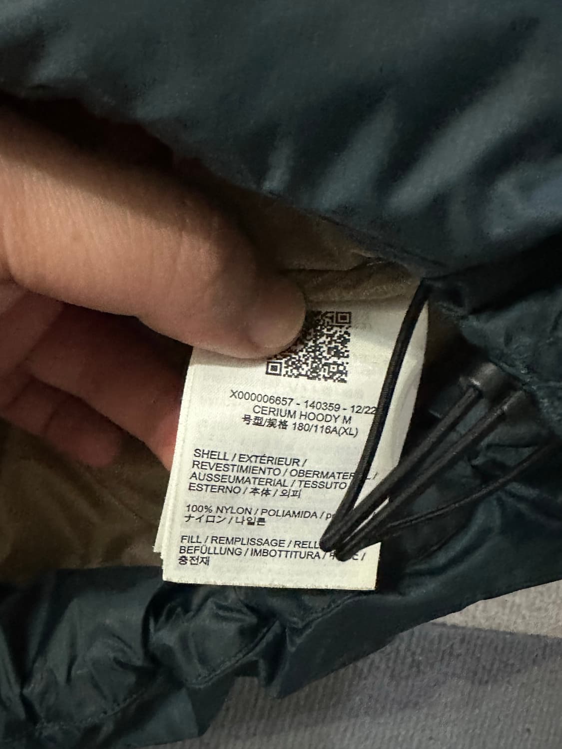 아크테릭스 세륨 후디 정글메이즈 판매 XL 상품이미지3