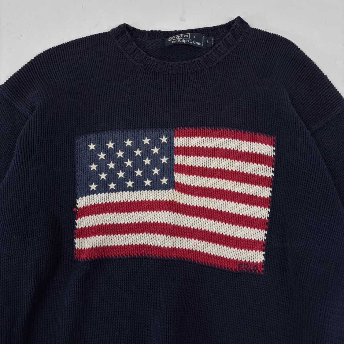 폴로 성조기 니트 상품이미지4