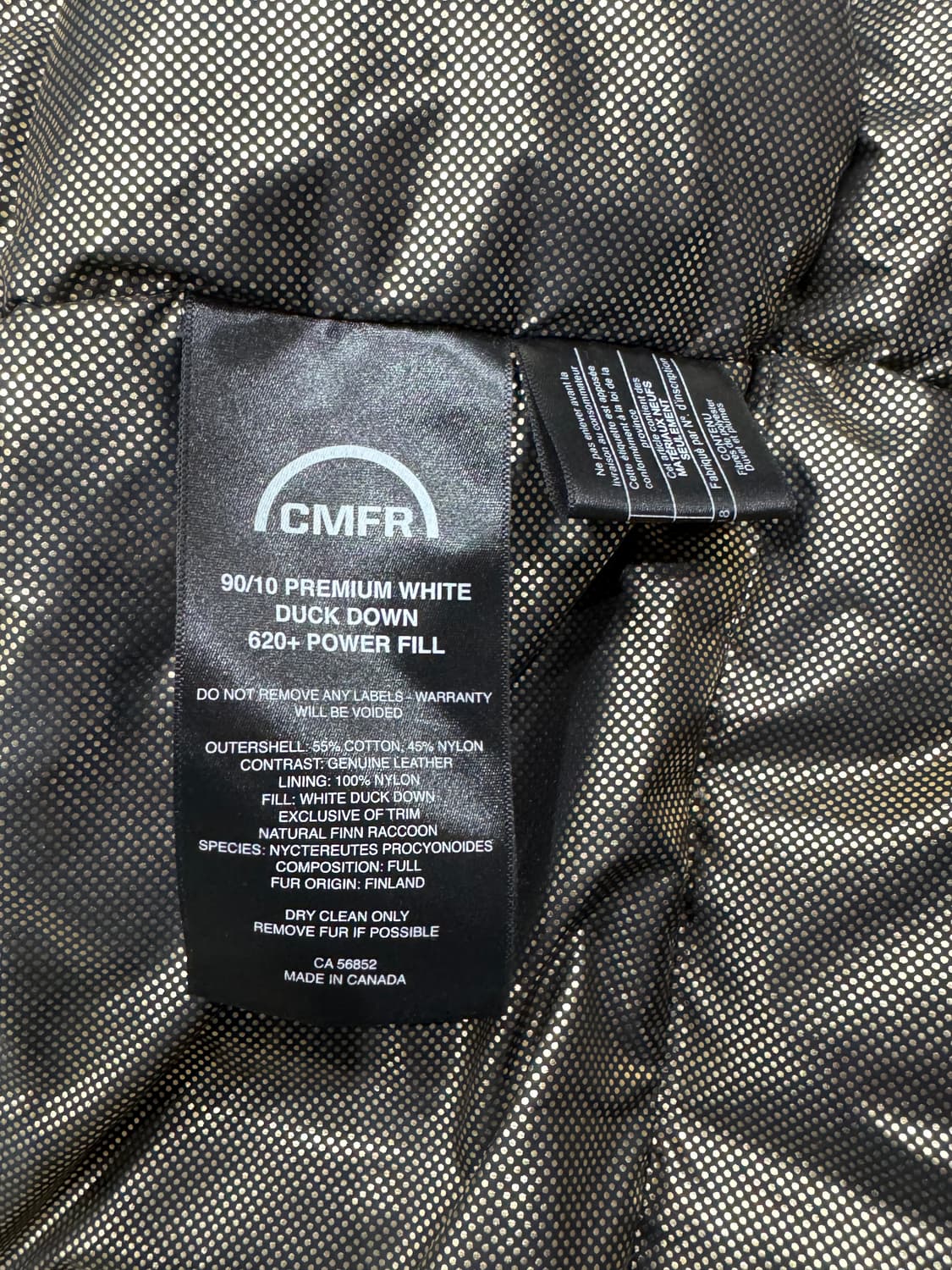 CMFR 프리미엄 롱패딩 XS (100) 상품이미지10