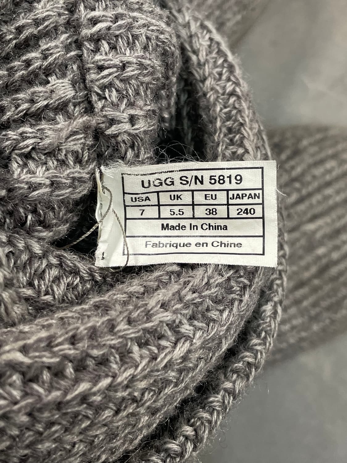 어그 카디 니트 롱 부츠 상품이미지10