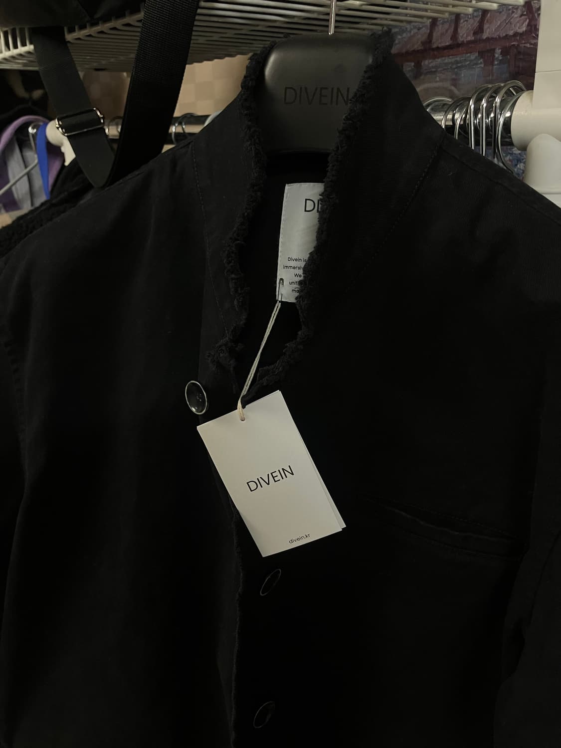 다이브인 CUT OFF TAILORED JACKET 1사이즈 상품이미지2