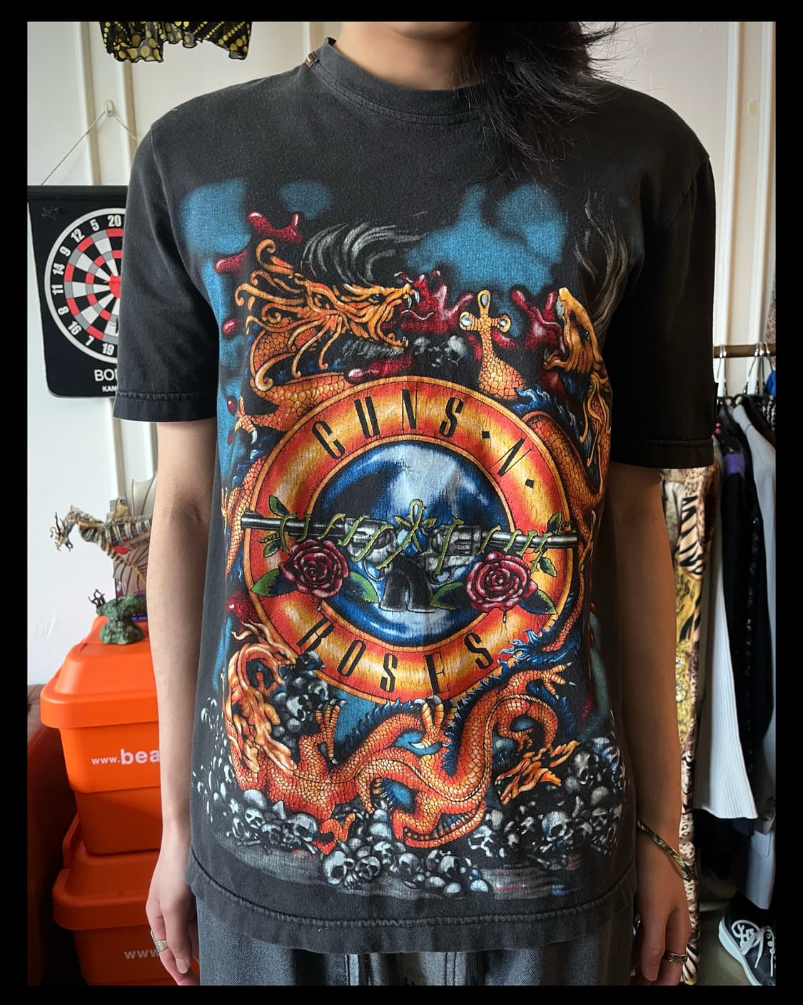 2000s D&G "Guns N' Roses" Print T-Shirt 상품이미지3