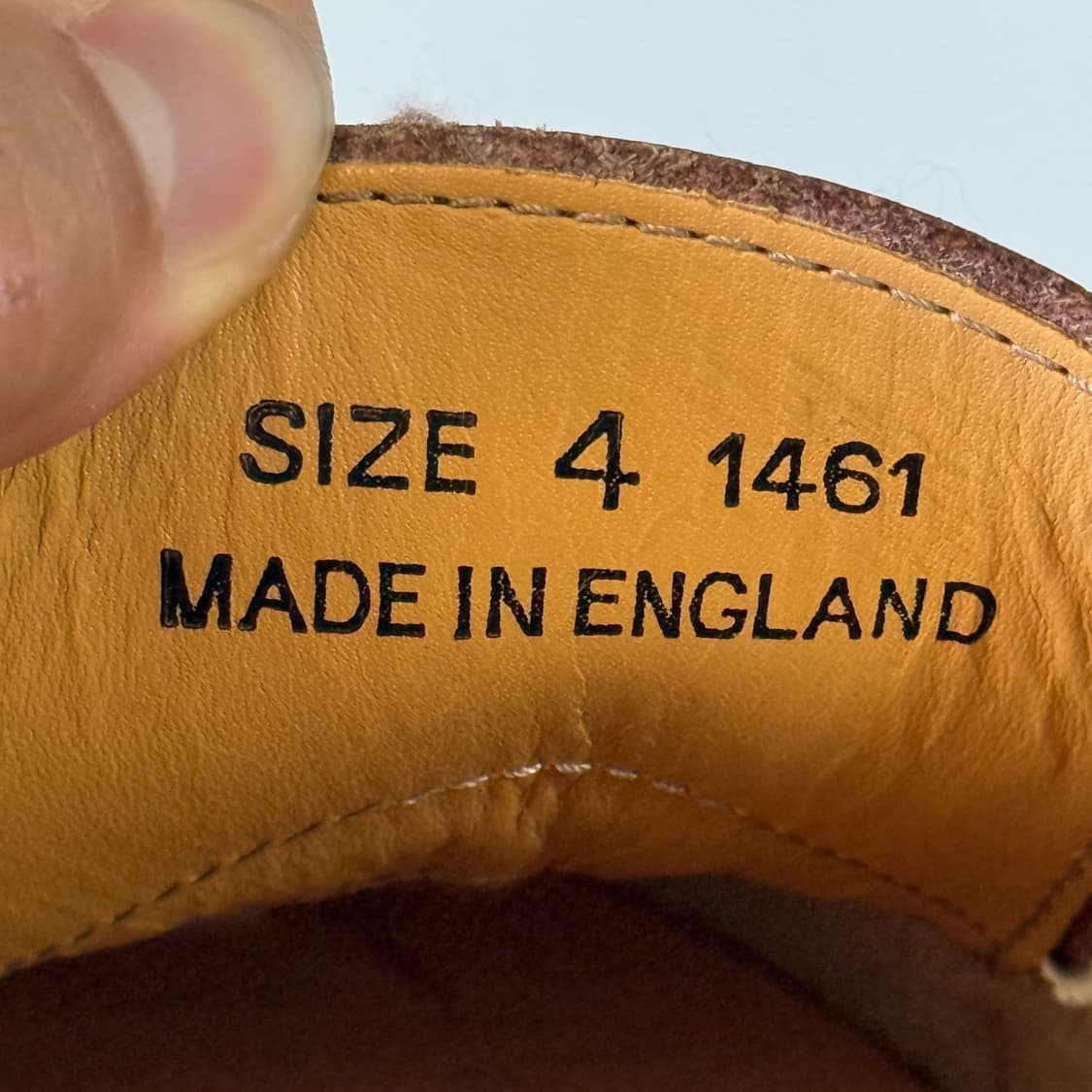 닥터마틴 1461 체리레드 Made in England 230-235 상품이미지5