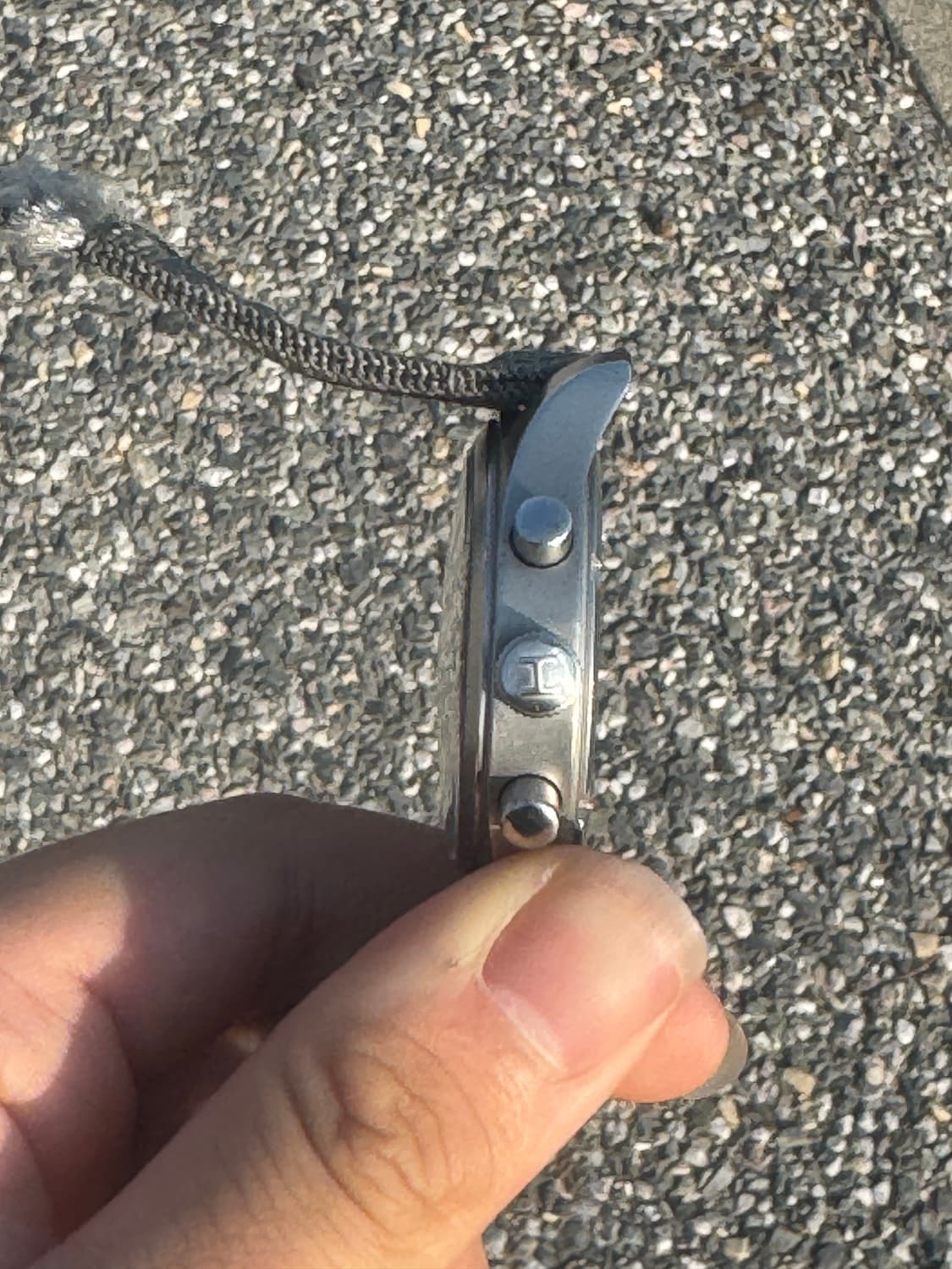 급처 해밀턴 카키 필드 크로노그래프 쿼츠 시계 상품이미지4