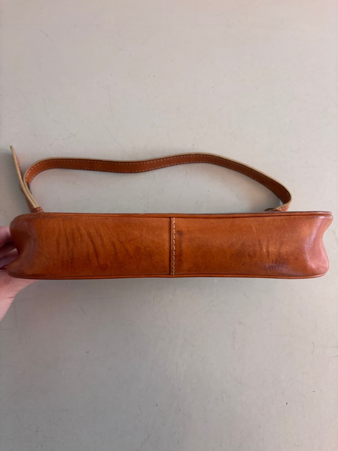 Vintage Nicole St Gilles Leather Bag 상품이미지3