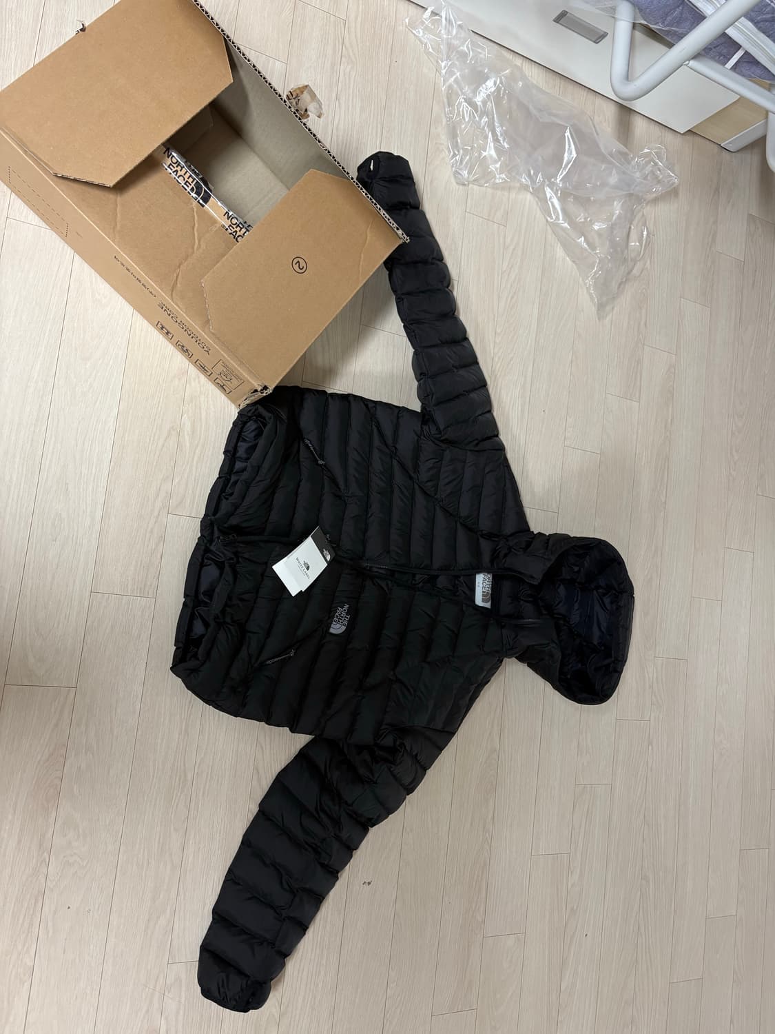 노스페이스 벤투스 경량패딩 블랙 M 상품이미지2