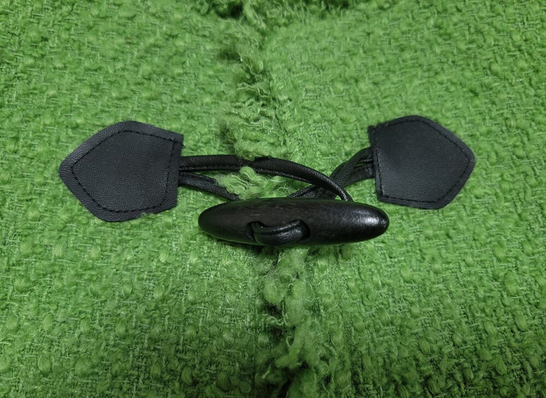 320쇼룸(320SHOWROOM) 토글버튼 프린지 트위드자켓 55 상품이미지8