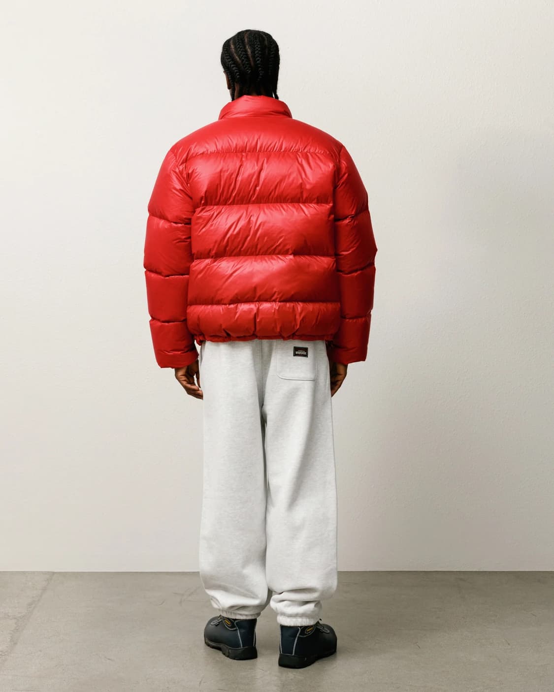 [XL] 스투시 워크기어 스웻 조거팬츠 애쉬헤더 상품이미지3