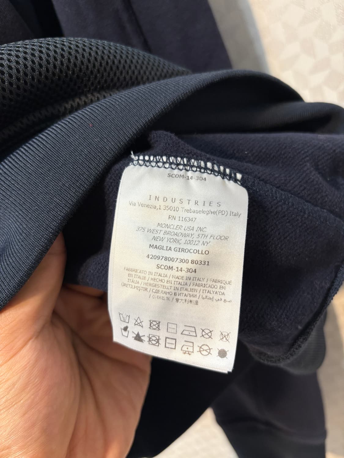 몽클레어 그레노블 맨투맨 티셔츠 몽클레르 상품이미지8