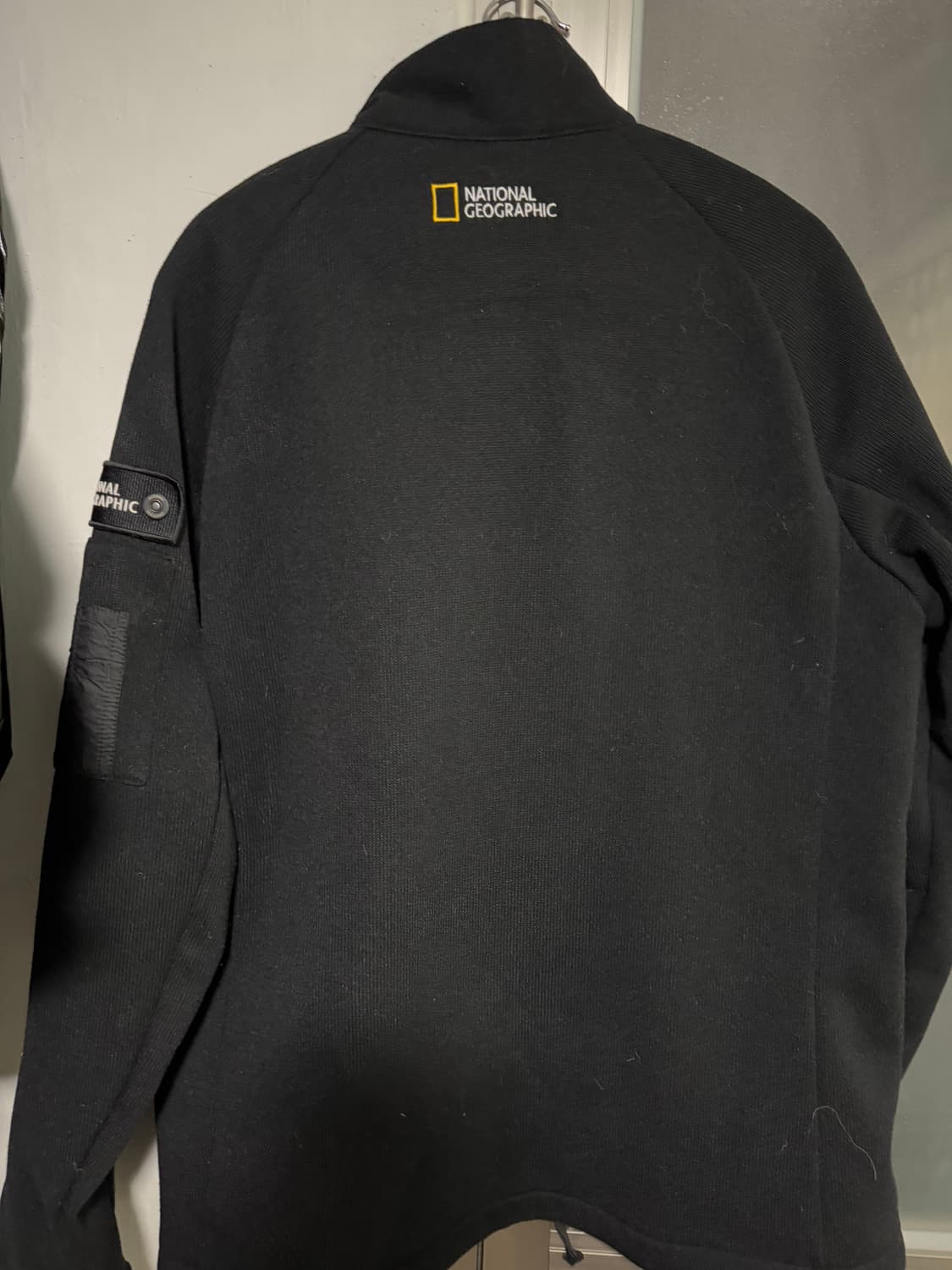내셔널지오그래픽 블랙 패딩 니트 xxl 상품이미지3