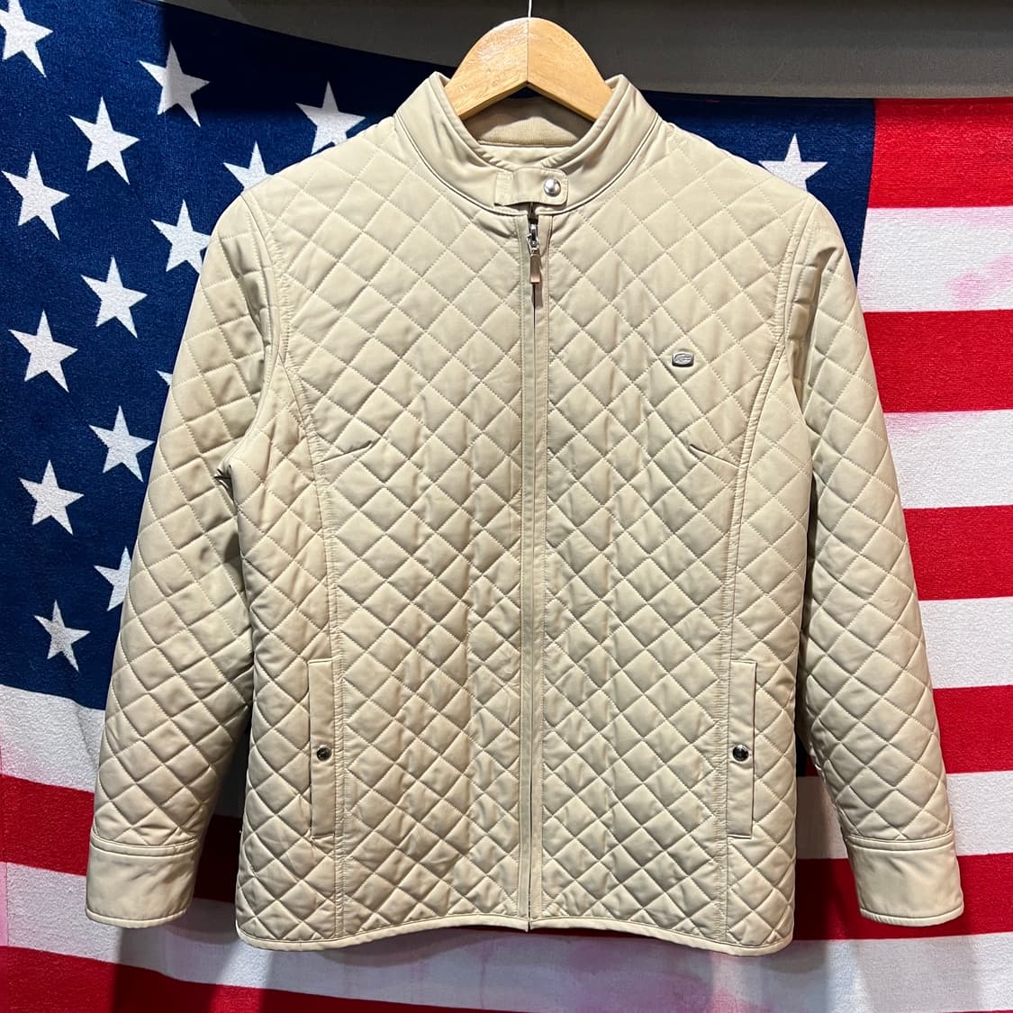 라코스테 퀼팅 자켓 상품이미지1