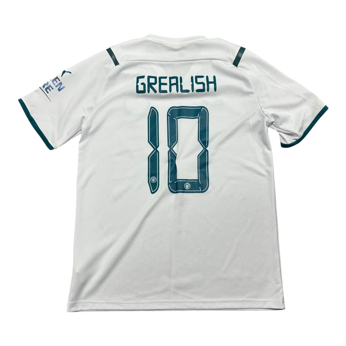 ✨ (바배) 푸마 21-22 맨시티 어웨이 그릴리쉬 축구 유니폼  상품이미지2