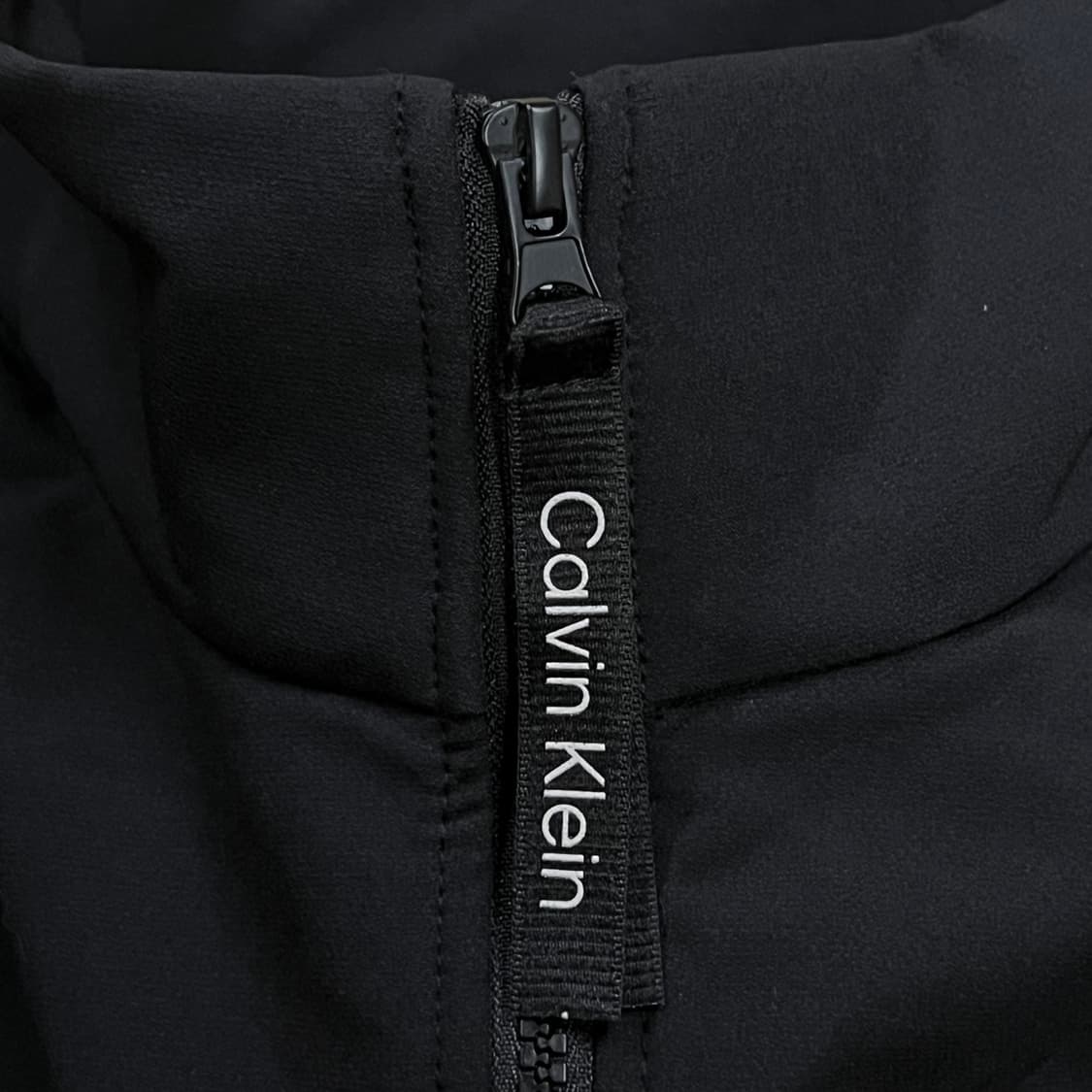 [정품/XL] 캘빈클라인 블랙 하프집업 바람막이 b8 상품이미지5