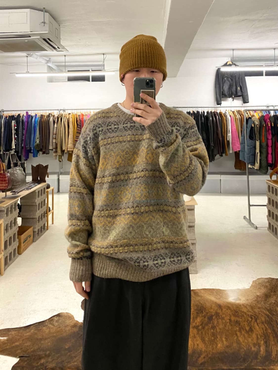 CHAPS ralph lauren fair isle knit 페어아일 상품이미지1