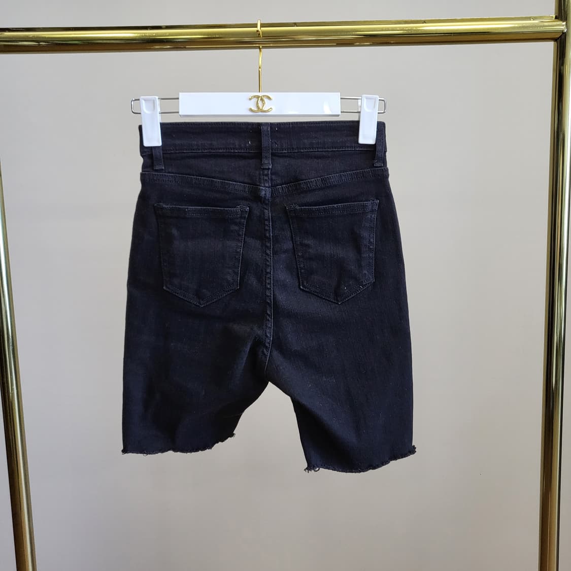 언발  3부  데님 반바지   판매합니다 
 상품이미지2