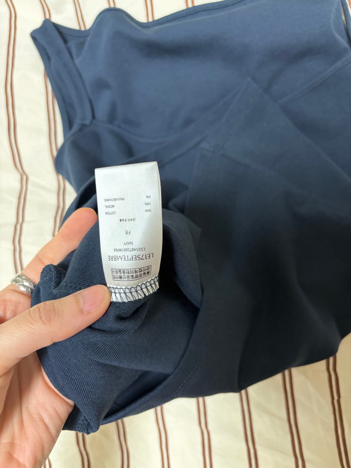 르917 le917 아그네스 탑 agnes top 새상품 상품이미지4