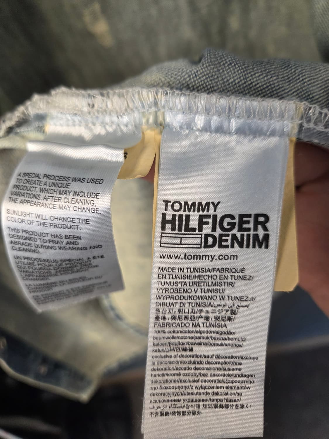 타미힐피거 데님셔츠 상품이미지9