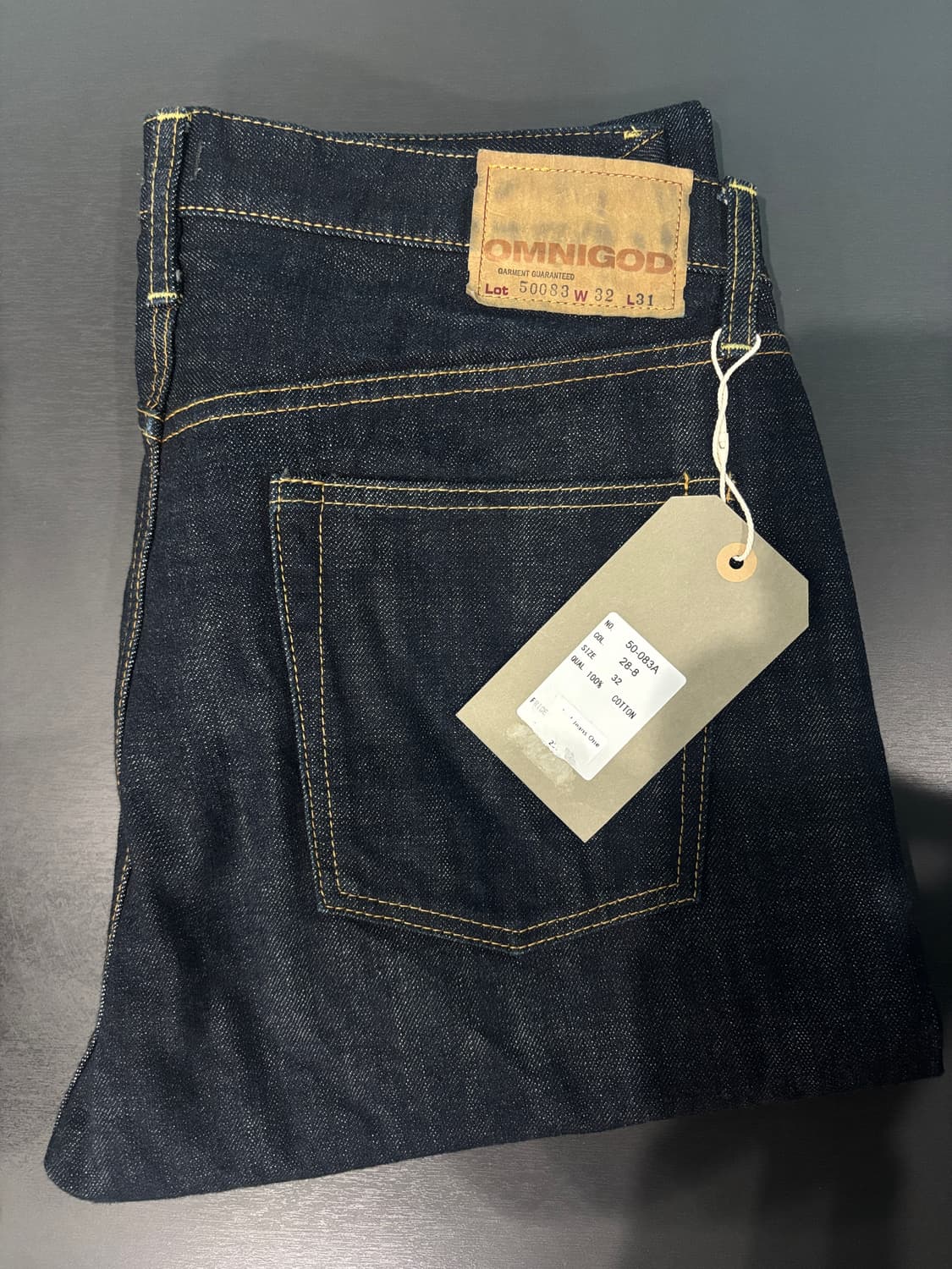 옴니갓 Omnigod 5p Standard Denim 셀비지 데님 상품이미지9