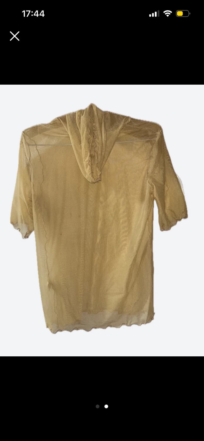 하이넥 시스루 누드 탑 상품이미지2