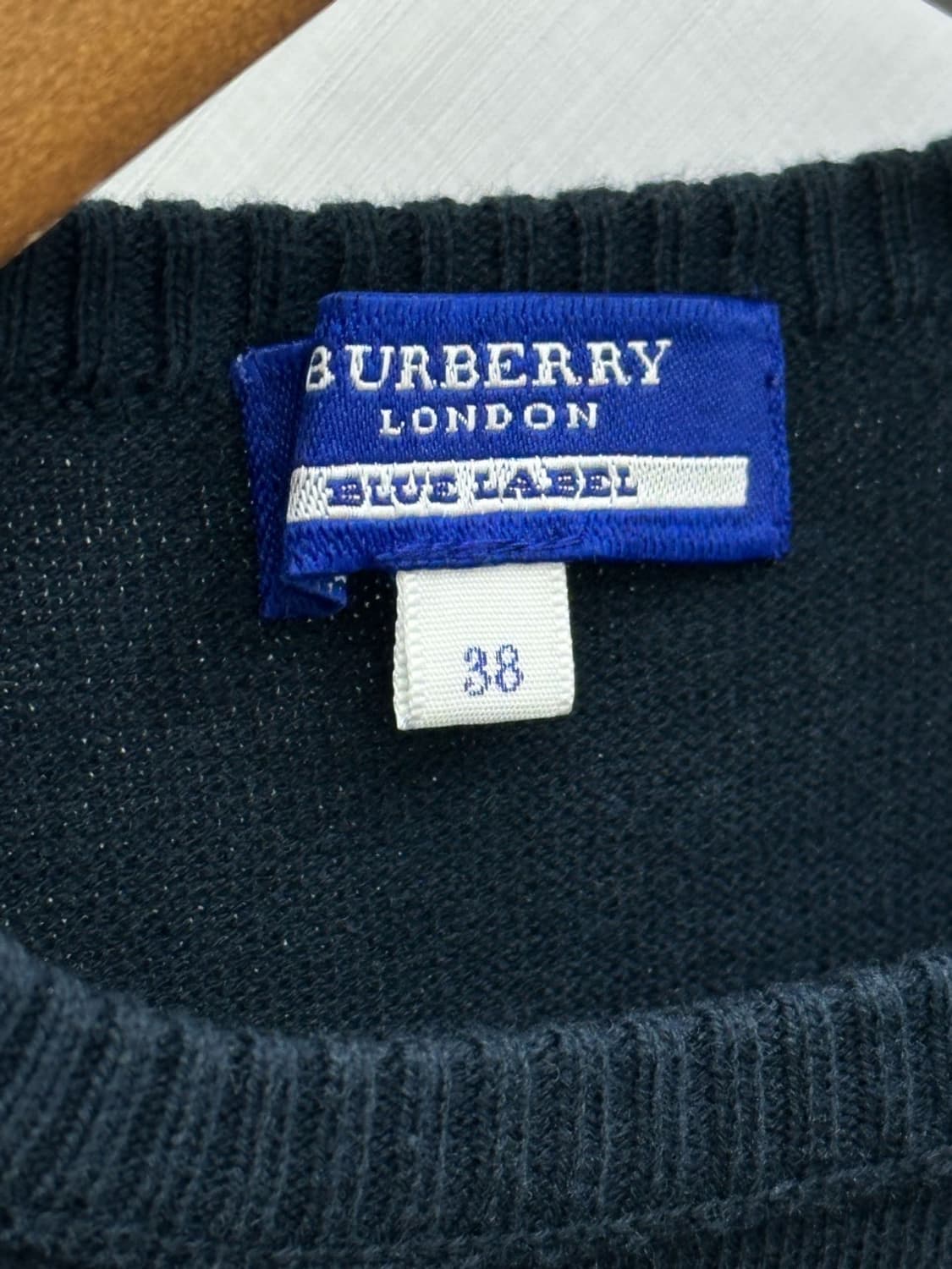 burberry / 버버리 네이비 코튼 니트  상품이미지6