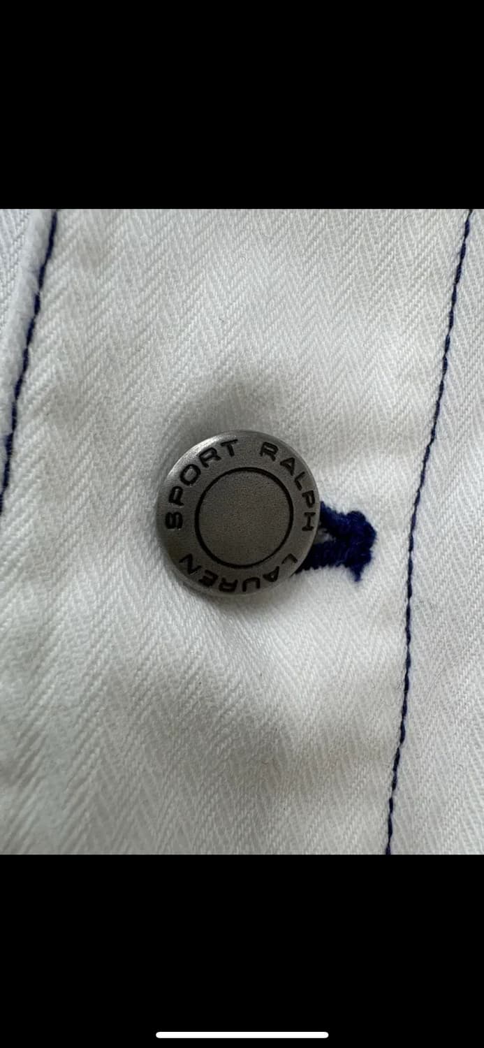 폴로랄프로렌스포츠 스티치 화이트 워크 자켓 H1865 상품이미지4