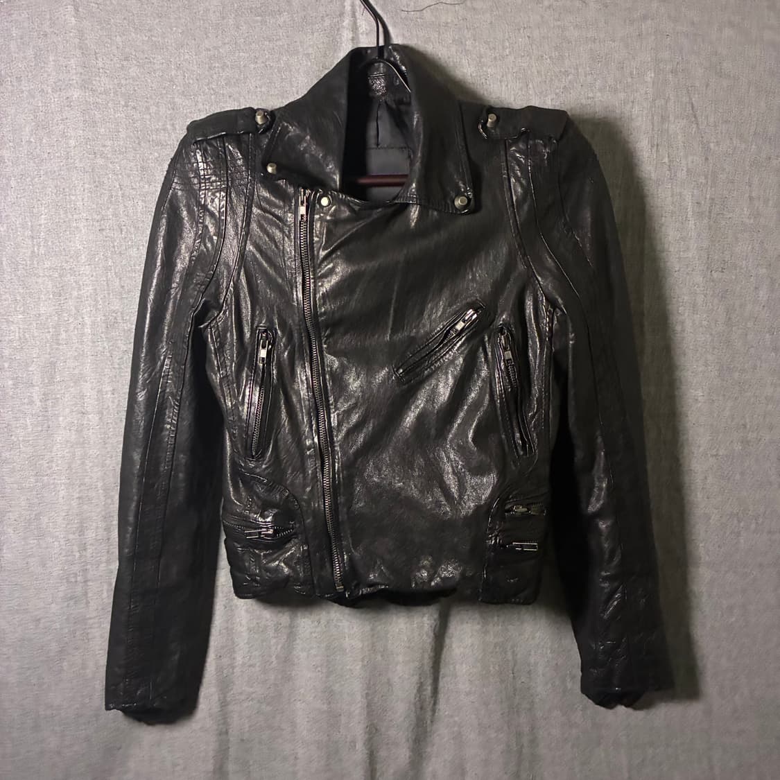 양가죽 라이더 자켓 상품이미지3