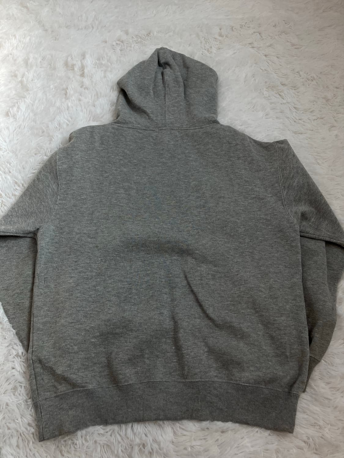 빈티지 펑키 프린팅 그레이 후드 집업 y2k 스트릿 갸루 펑키 일본빈티지 상품이미지2