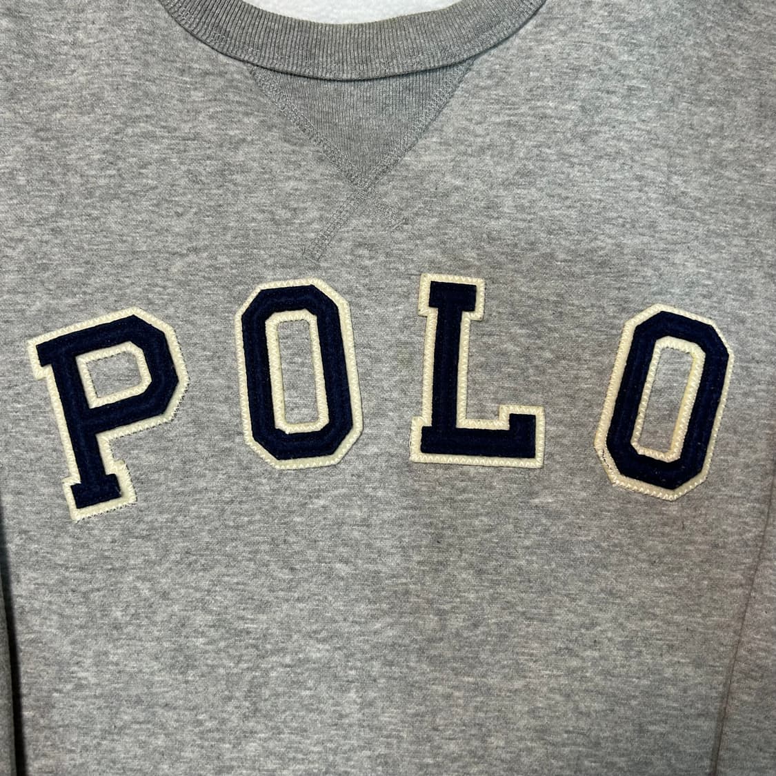 [XL] 폴로 랄프로렌 로고 패치 스웻셔츠 맨투맨 상품이미지4