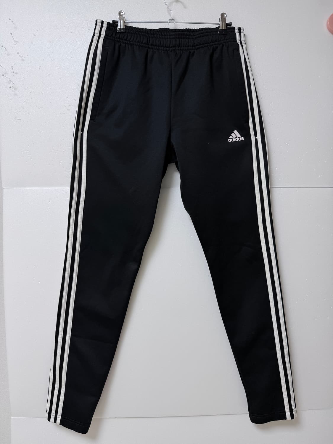 아디다스(adidas) 삼선 트레이닝 팬츠 블랙 M 상품이미지1