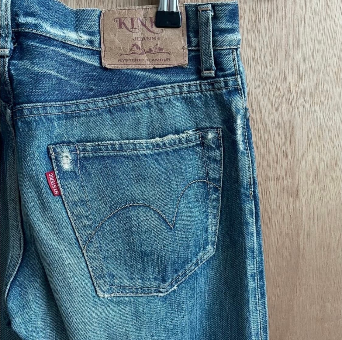 히스테릭 글래머 패치워크 데님 팬츠 상품이미지6