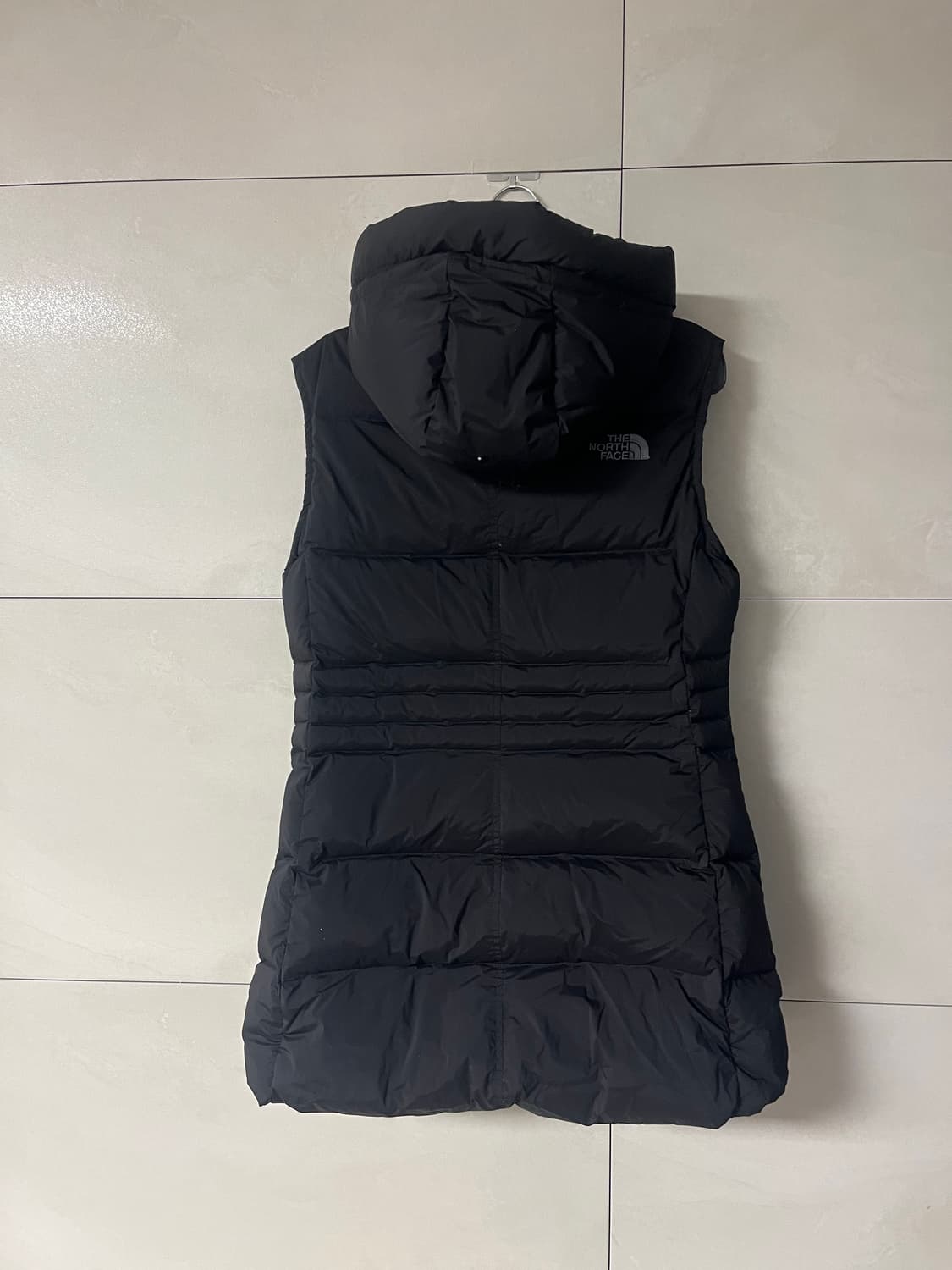 노스페이스 롱 패딩 조끼 블랙 [L] 상품이미지4