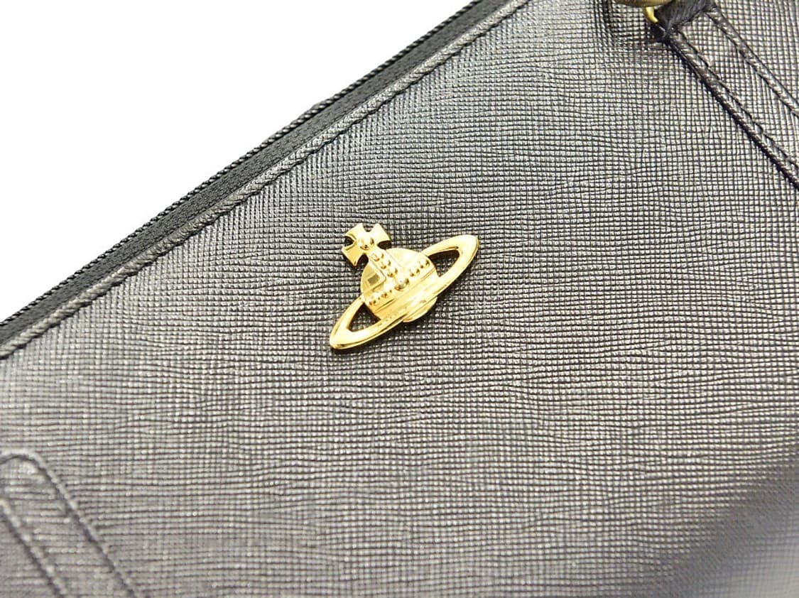 비비안 웨스트우드 블랙 크로스백(정품) 상품이미지6