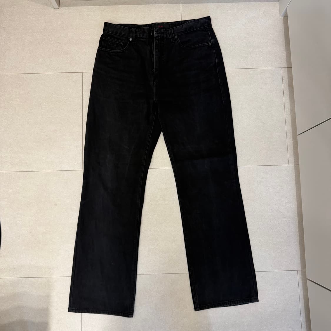 플랙 부츠컷 블랙진 상품이미지1