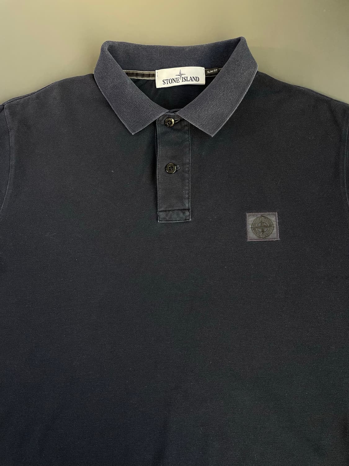 [XL] 스톤 아일랜드 PK 카라 반팔 티셔츠 슬림핏 상품이미지2