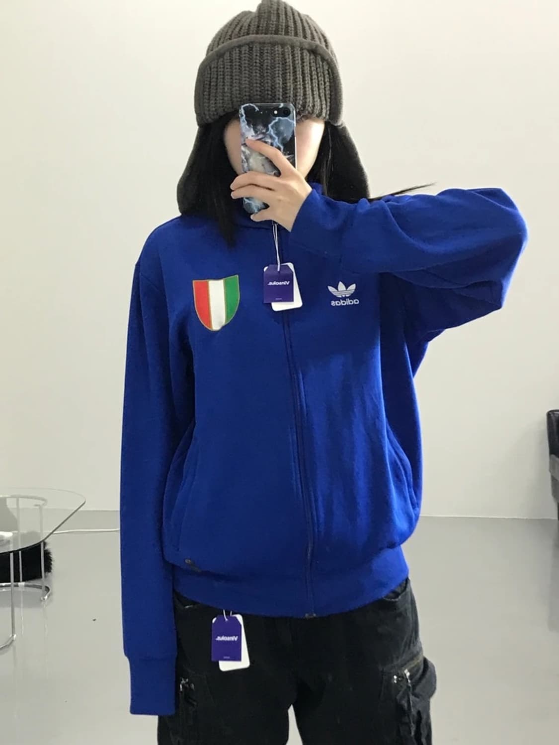 아디다스 이탈리아 오리지널 트랙탑 상품이미지3