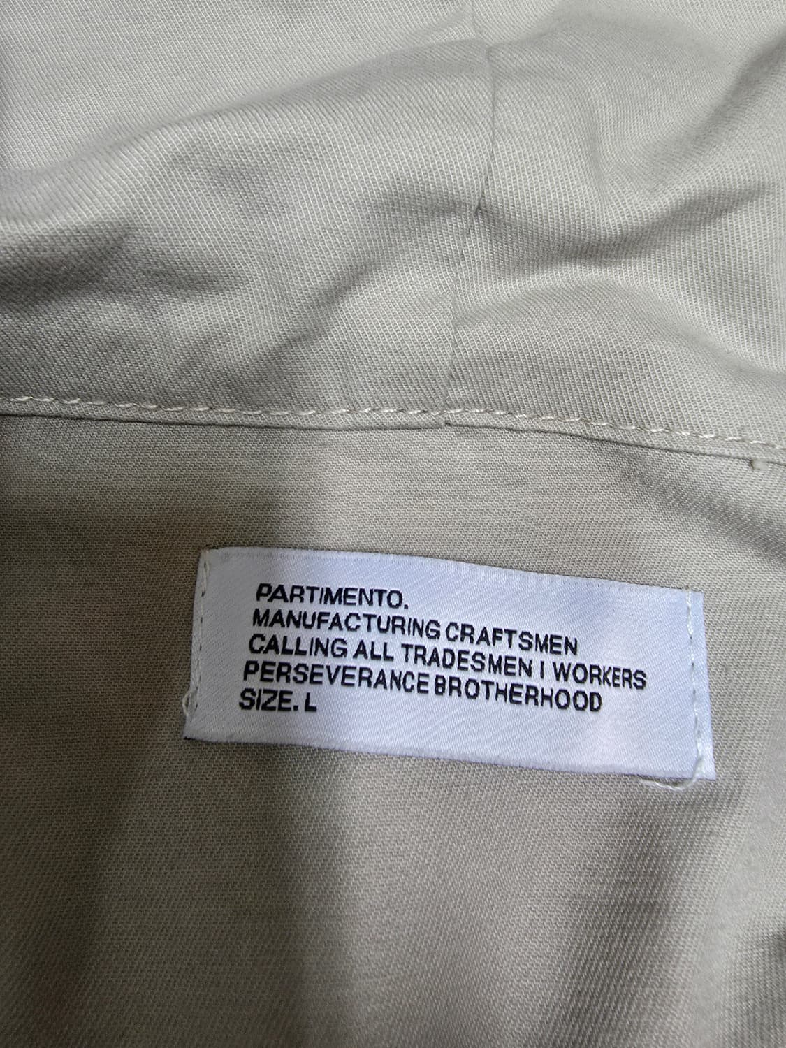 파르티멘토 후드집업 자켓 상품이미지3