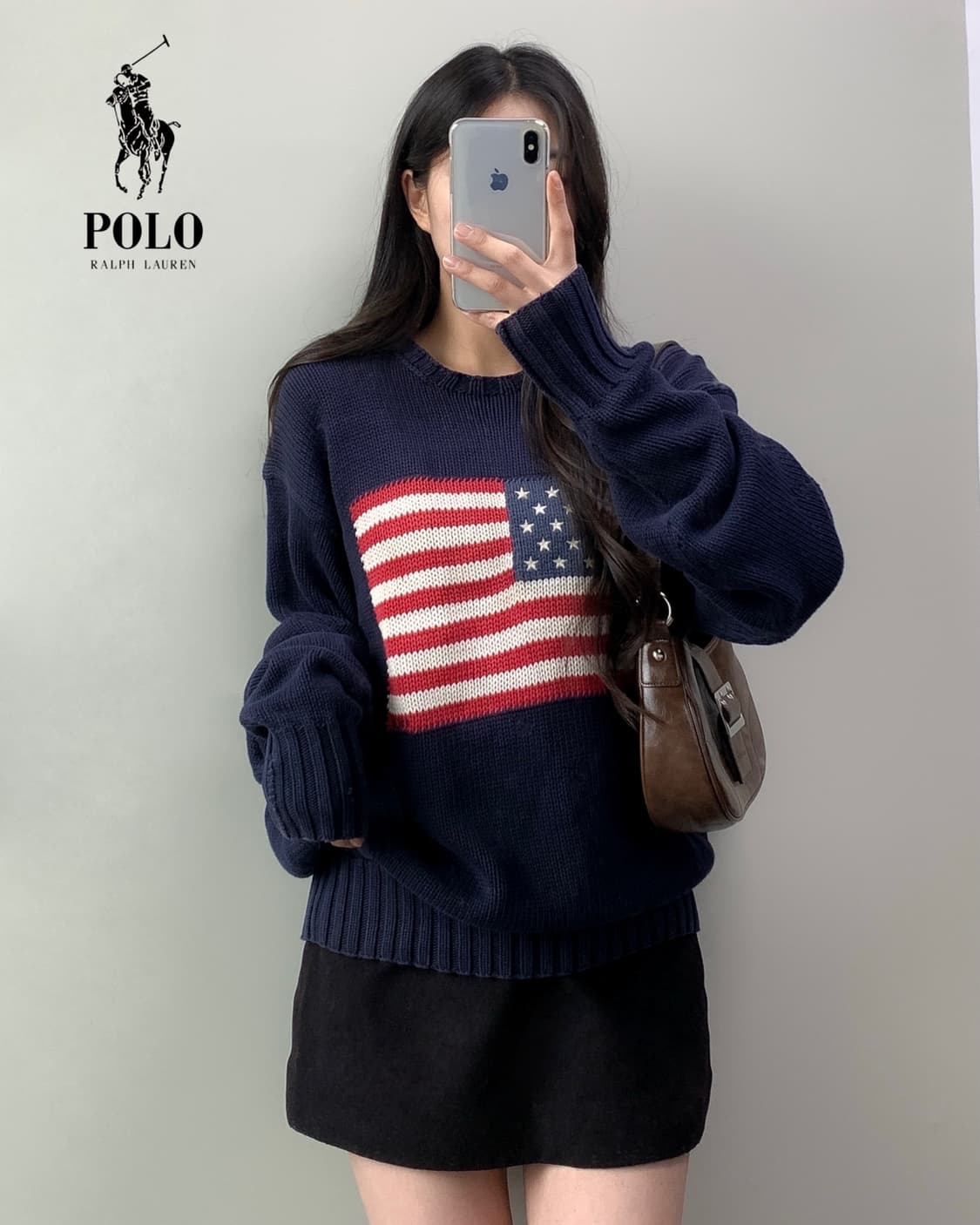 폴로 성조기 니트 상품이미지2