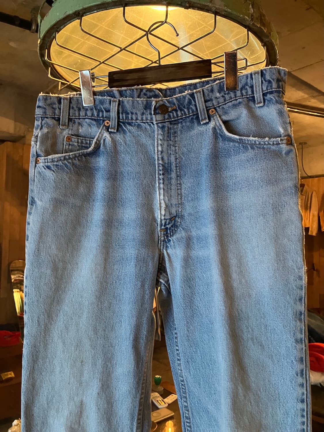 90s USA Levis 517 Boot Cut Denim Pants 상품이미지3