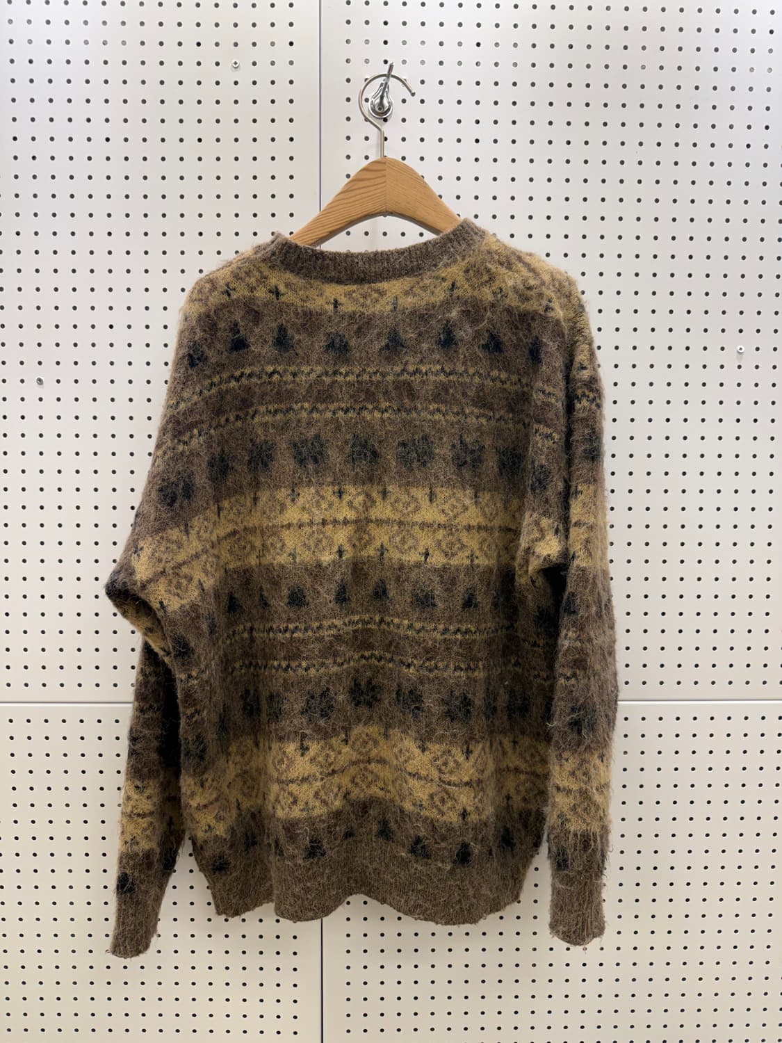 파르티멘토 노르딕 패턴 헤어리 니트 U1069 상품이미지3