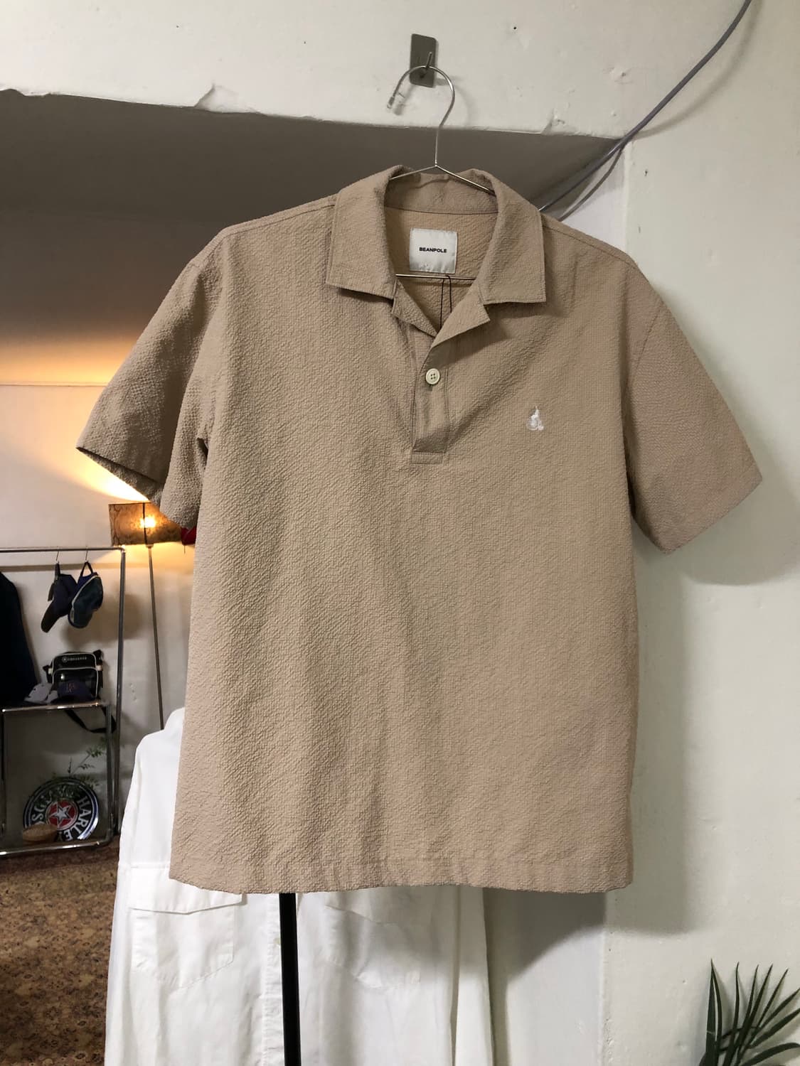 Beanpole summer 투버튼 클래식 반팔티 상품이미지1