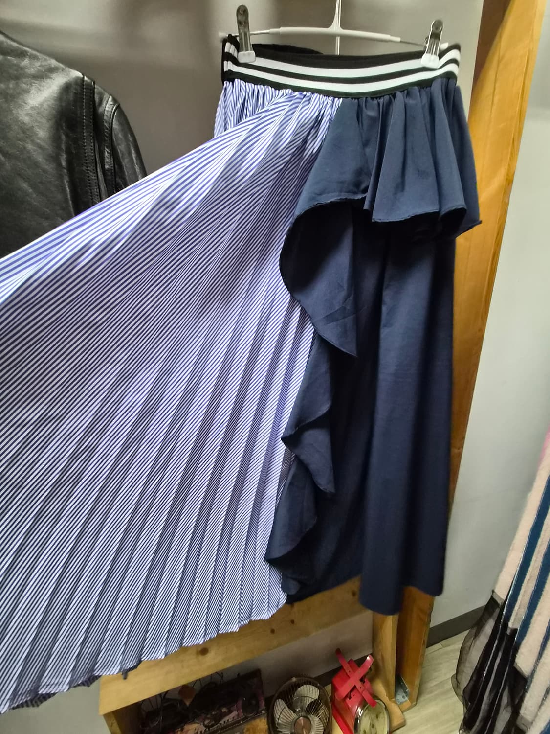 편집샾양가죽 라이더. 지고트언발 스커트 상품이미지8