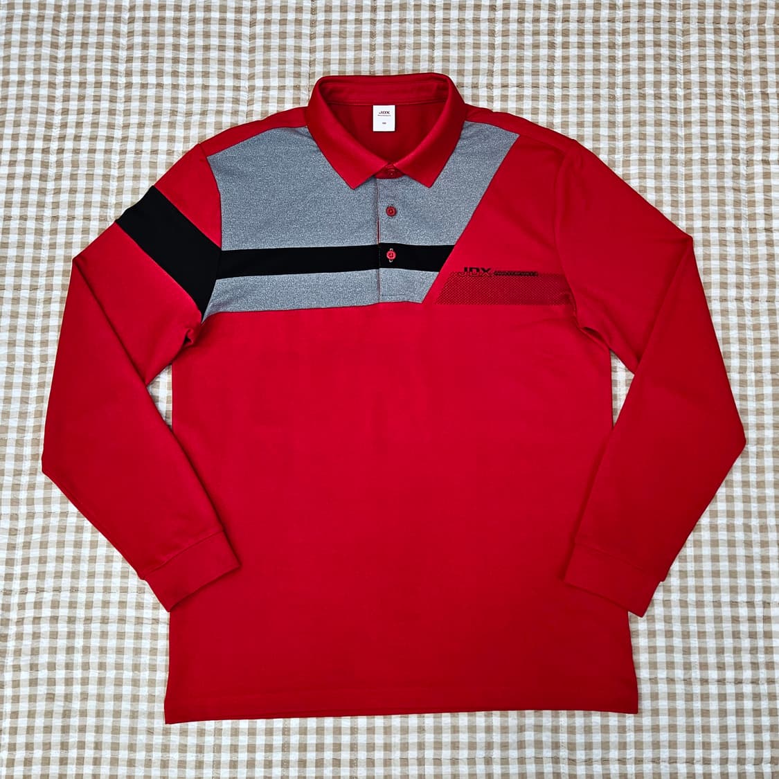 JDX 골프웨어 긴소매 카라티 남자100 상품이미지1