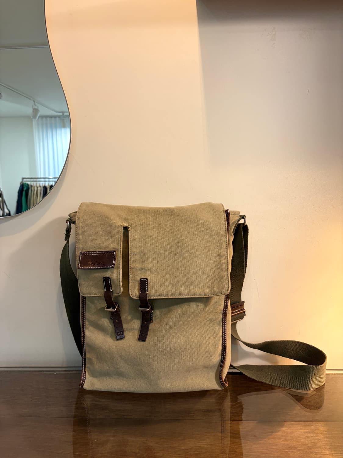 디올 옴므 캔버스 플랩 크로스 백 상품이미지2